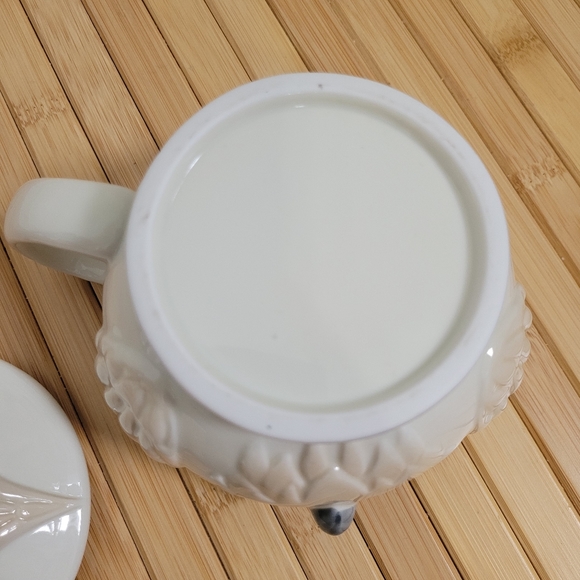 OWL tea cup with strainer Mug - Picture 9 of 17